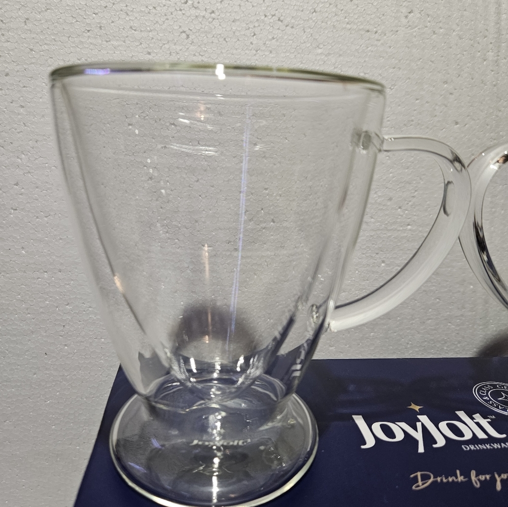 Joy Jolt Double Wall Irish Coffee Glasses - Picture 8 of 10